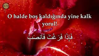 İNŞİRAH SURESİ ile içiniz ferahlasın 50 tekrar