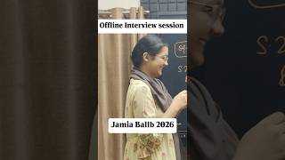 JMI BA LLB 2026 Offline Interview Session at MLS Law Academy#jamiaballb2026 #youtubeshorts
