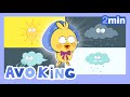 Weather Song | Chinese Nursery Rhymes | AvoKing