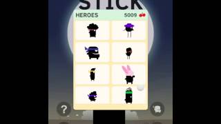 Stick hero - all characters unlocked screenshot 1