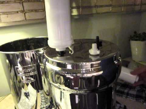 berkey travel filter installation