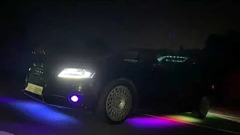 Audi A4 B8 Underglow Installed