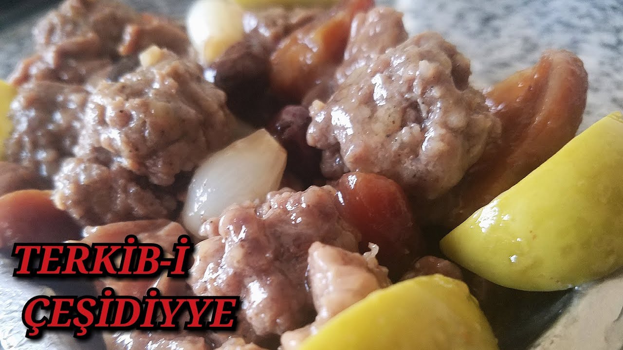 TERKİB-İ ÇEŞİDİYYE /OSMANLI SARAY MUTFAĞINDAN TERKİB-İ ÇEŞİDİYYE TARİFİ (MASTERCHEF TÜRKİYE)