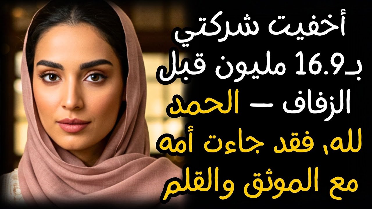 أخفيت شركتي بـ16.9 مليون قبل الزفاف — الحمد لله، فقد جاءت أمه مع الموثق والقلم