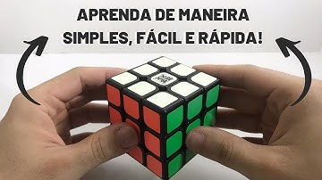Como MONTAR o CUBO MÁGICO de maneira simples, fácil e rápida - melhor TUTORIAL