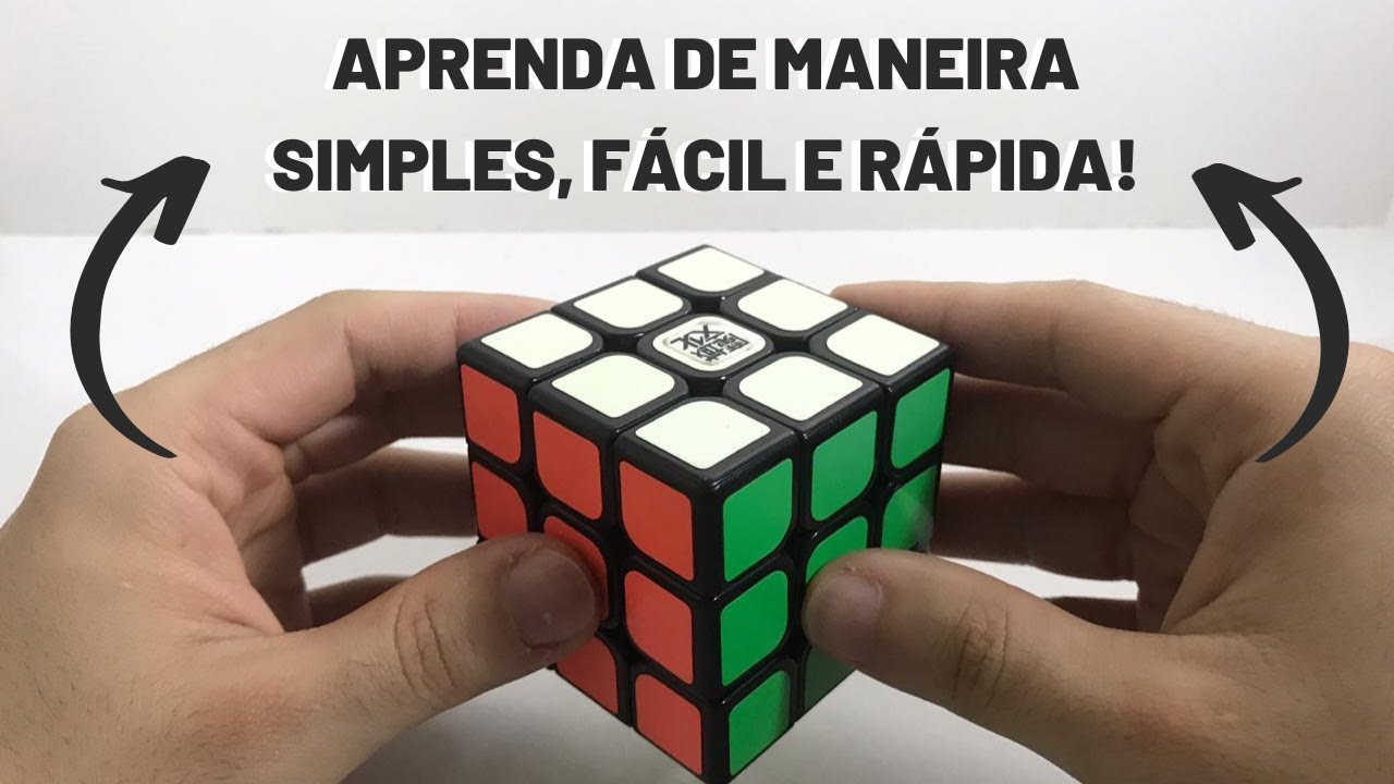 Como resolver um cubo mágico - 12 passos