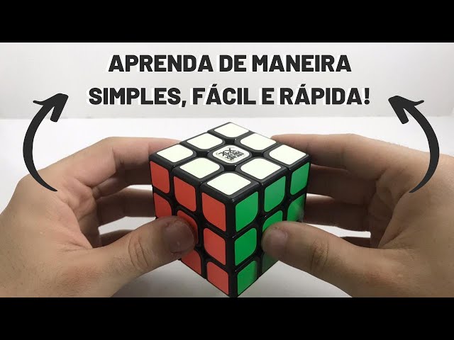 Cubo Mágico 3x3x3 Simples Grande