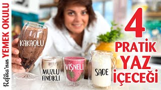 Tadına Bayılacağınız 4 Kolay İçecek | Rafine Şekersiz, Tok Tutan, Pratik Smoothie Tarifi