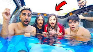     حولت سيارة الى مسبح   وسبحنا فيه سمعها