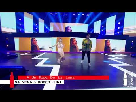 Ana Mena, Rocco Hunt - A Un Paso De La Luna (Directo en #CCMEreloaded)