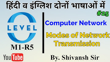 Modes of Transmission Media || Computer Network || 