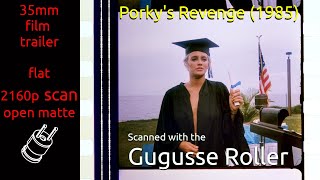 Porky's Revenge (1985) 35mm film trailer, flat open matte, 2160p