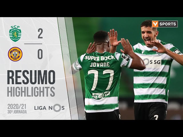 Highlights | Resumo: Sporting 2-0 CD Nacional (Liga 20/21 #30)