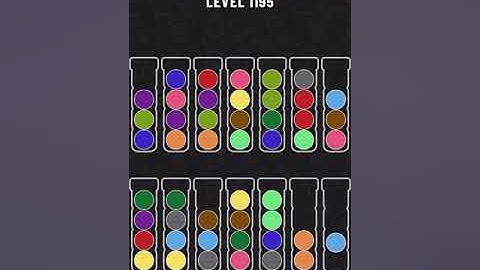 【Ball Sort Puzzle】Level.1195