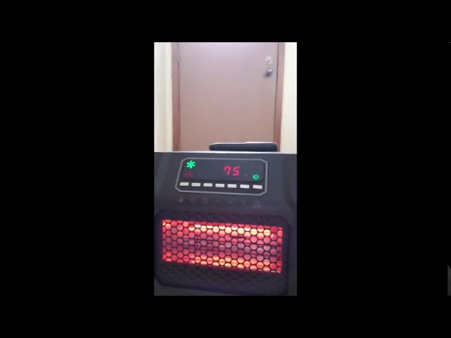 For Living Infrared Cabinet Heater reviewed by Ruth-Ann - YouTube