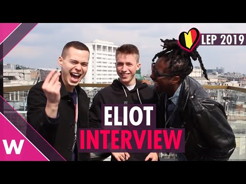 Eliot (Belgium 2019) London Eurovision Party INTERVIEW