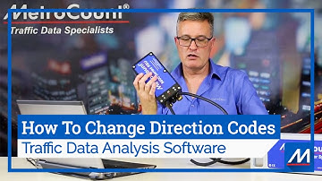 How to Switch the Side of Direction Codes | MetroCount Executive Software (MTE)