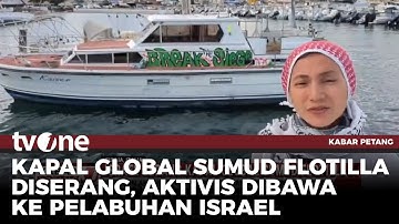 Militer Israel Culik Ratusan Aktivis Global Sumud Flotilla, Bantuan Menuju Gaza Dihentikan | tvOne
