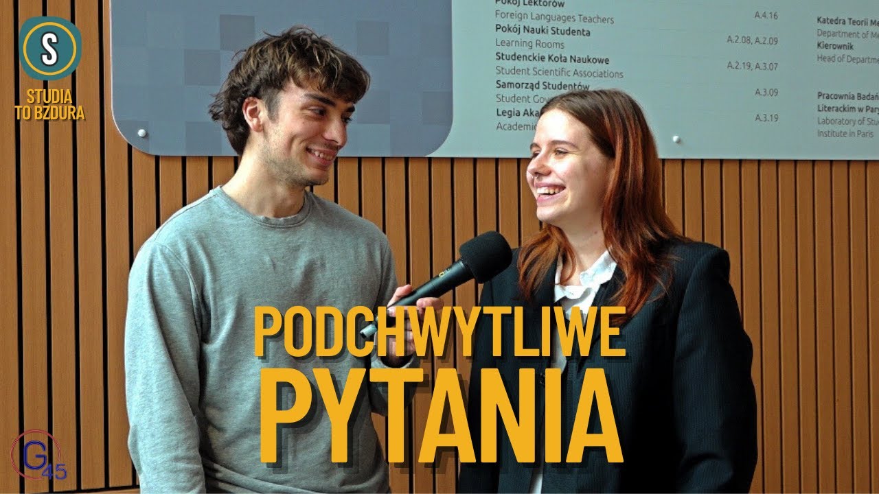 ZADALIŚMY STUDENTOM PODCHWYTLIWE PYTANIA | Studia To Bzdura