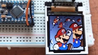 ILI9163C fast SPI library optimized for 16MHz AVR Arduino