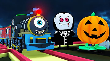 Halloween trains for toddlers  - Toy Factory Lego Halloween city