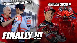 ALL BIG SHOCK Finally Ducati Boss Confirm Marquez Ducati Official 2025, Marquez Smart Rider