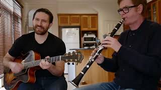 Video thumbnail of "Jazz Clarinet & Jazz Guitar - Blue Skies"