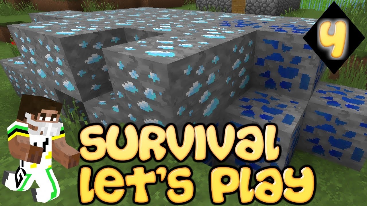 Minecraft Survival Let's Play | 39 Diamond Blocks & Fortune 3 - Episode ...