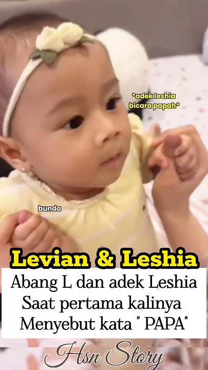 Leshia dan Abang L pertama kalinya bilang papa #leslar #lestikejora #editor #vlog