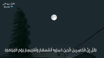قل إني أخاف ان عصيت ربي عذاب يوم عظيم 🦋قرآن يريح القلب ويشرح الصدور //حالات وتس اب قرآن كريم //