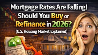 Mortgage Rates Are Falling! Should You Buy or Refinance in 2026 (U.S. Housing Market Explained)