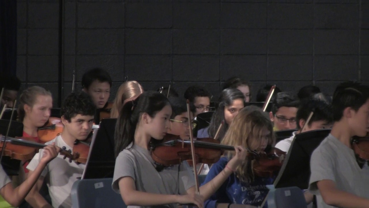 All of Me - Dodgen MS 8th Grade Spring Concert 2017 - YouTube