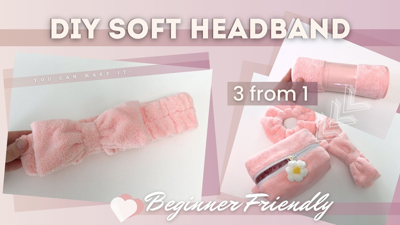 How To Sew a Headband #DIY Headband for Face Washing or Make Up