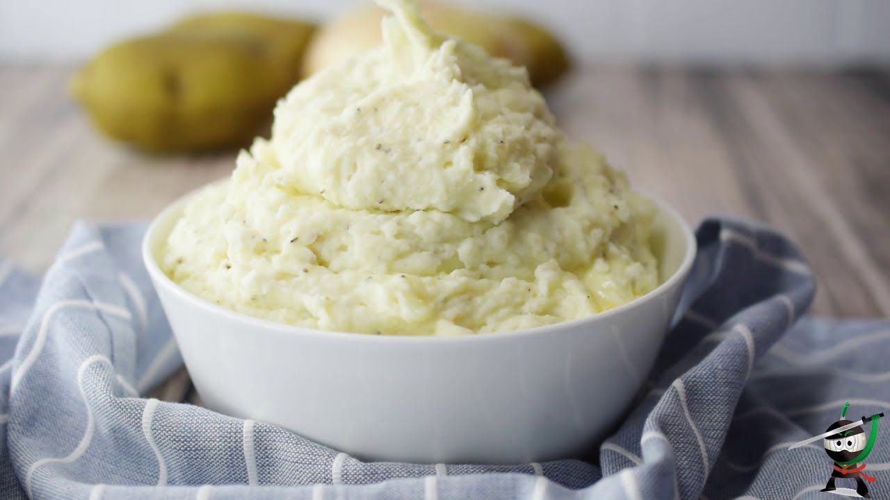 Roasted Onion and Garlic Mashed Potatoes