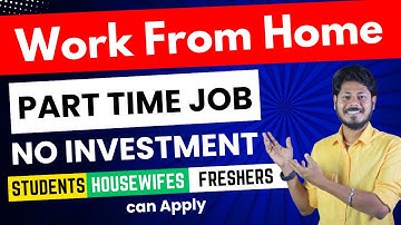 Best Part Time work from home jobs in tamil @haritalkiesinfo