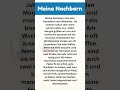 Meine Nachbarn – Freundliche Beziehungen im Alltag | Einfach Deutsch lernen (A1-A2)