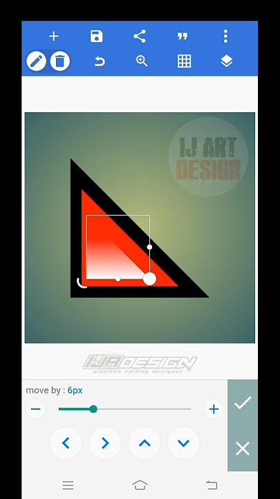 cara membuat mentahan segitiga buat logo racing part.3 di pixellab #mentahanlogo #mentahan #logo