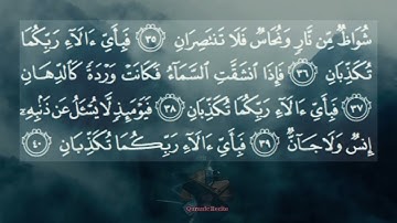 Surah Ar Rahman | Hamza Al-Jazairi  سورة الرحمان تلاوة حمزة الجزائري