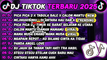 DJ TIKTOK TERBARU 2025 🎵DJ PICA PICA 2 X TABOLA BALE X CALON MANTU IDAMAN 🎵DJ MEJIKUHIBINIU