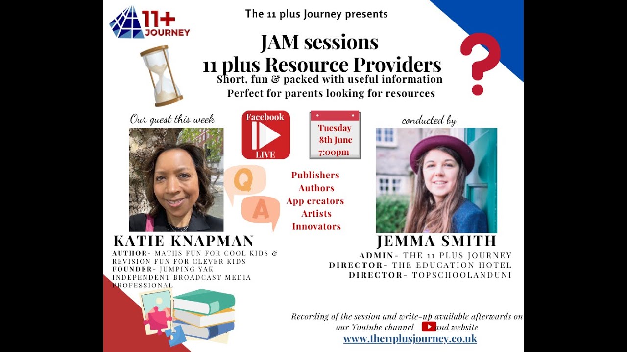 Resource providers| Katie Knapman- Jumping Yak| Jemma Smith- The Education Hotel