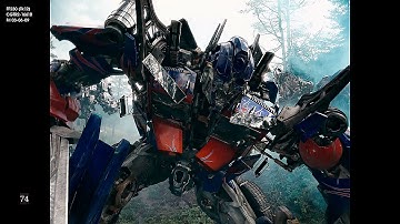 VFX Optimus vs Megatron fight IMAX 