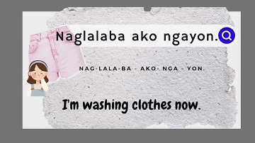 Basic tagalog for foreigners | Easy tagalog words Easiest way to learn tagalog #2