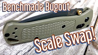 Benchmade Bugout Scale Swap | Allen Putman G10