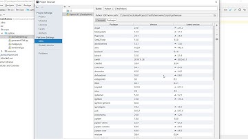 Install Python Packages on IntelliJ IDE