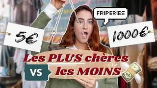 LA FRIPERIE LA PLUS CHÈRE DE PARIS VS LA MOINS CHÈRE !