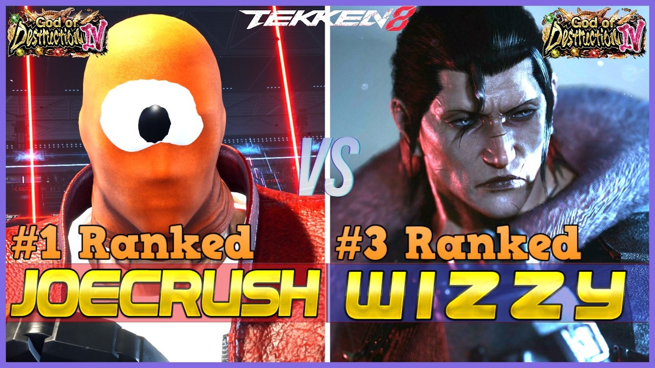 T8 ▰ JOE CRUSH (#1 Ranked Jack-8) vs WIZZY (#3 Ranked Dragunov) ▰ Tekken 8 High Level Gameplay