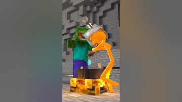 Orange cooked something dangerous  #stickman  #animation  #minecraft