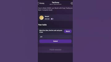 Make $5000+ with Copy Trading on Bybit Tapswap code 28.08.24 #tapswap #tapswapcode #tapswap_listing