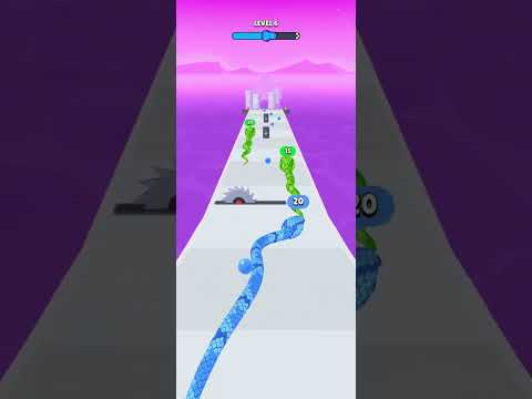 Snake 🐍 Run Race Gameplay Walkthrough (iOS, Android)