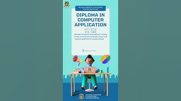 Diploma in Computer Application || Nalanda Computer & Vocational Training Centre, Jind Branch #ntt